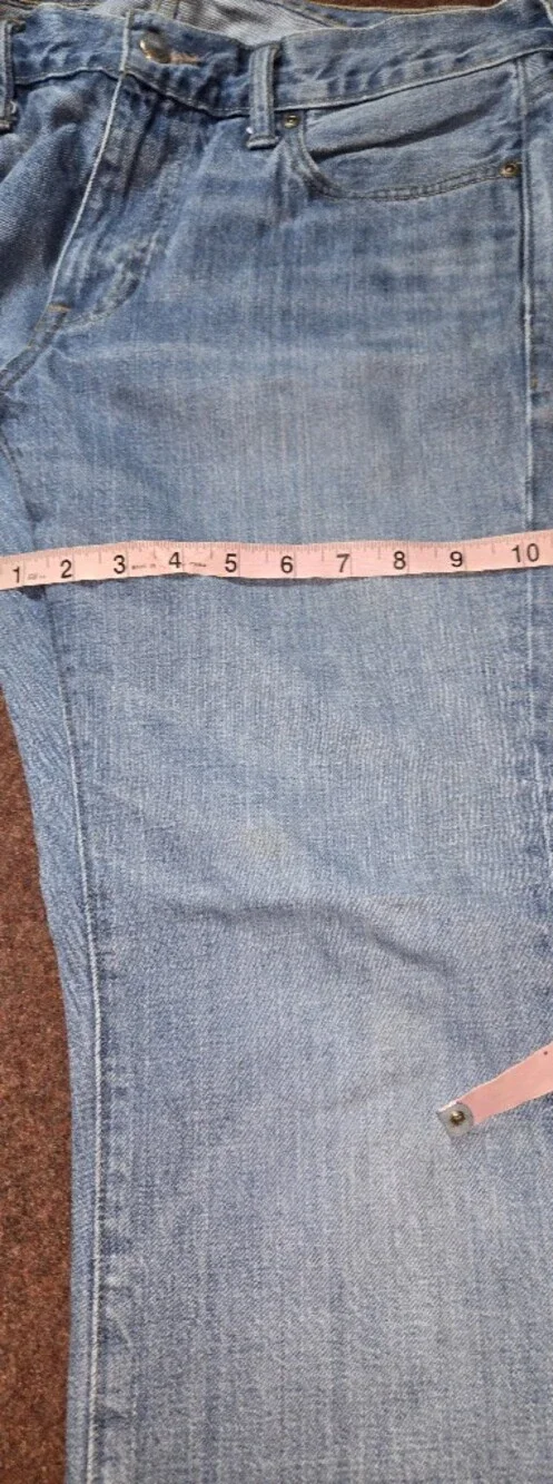 J.Crew 484 Slim-fit Jeans in a Light Blue 33x32 Measuring At A 33x31 Denim